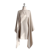 Shinshō Kimono Dress | Japanese Rayon Twill | PEARL CREAM